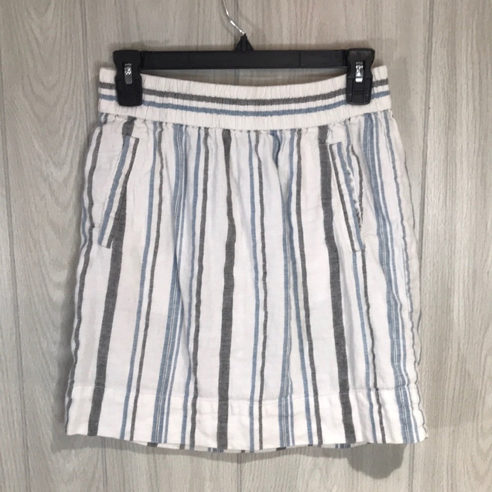Ann Taylor LOFT striped skirt size small